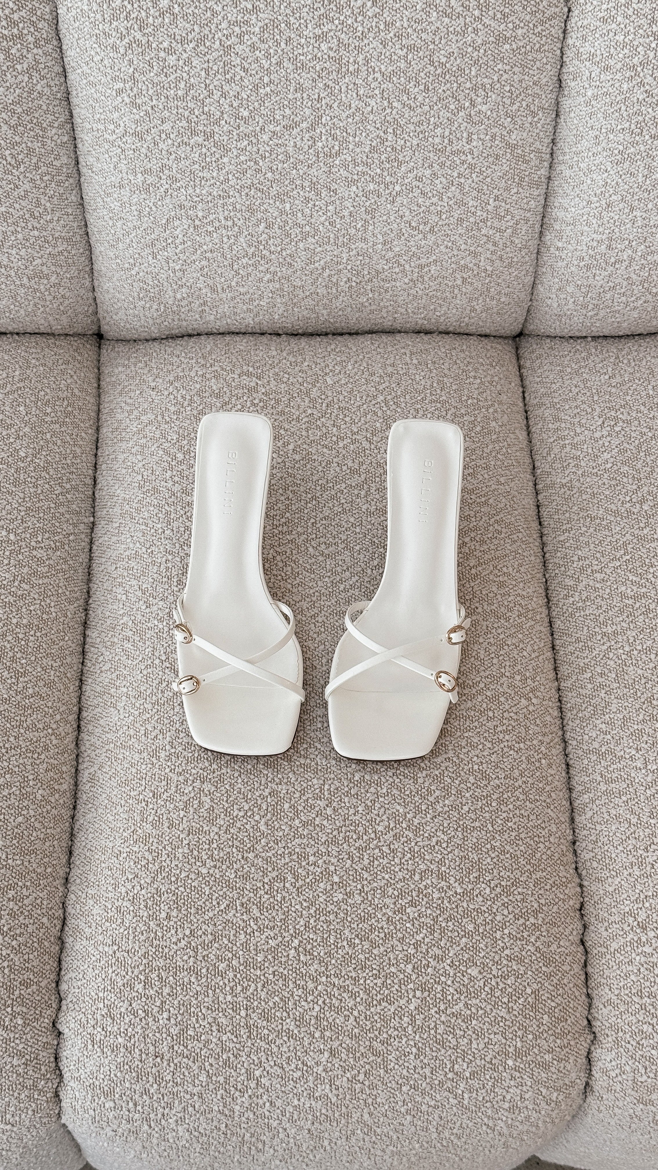 Tilo Heel White Shine