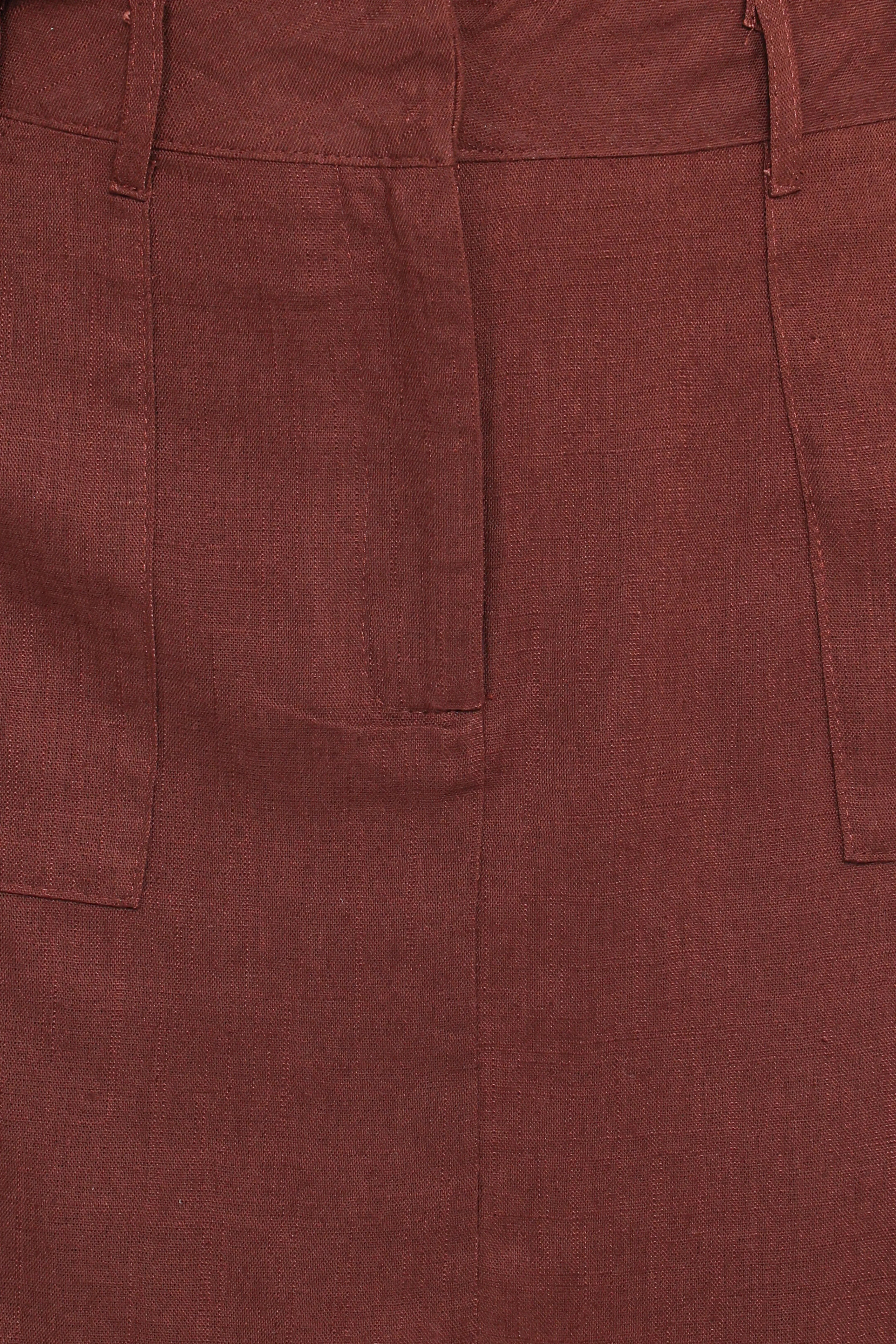 Shaw Mini Skort Chocolate Brown