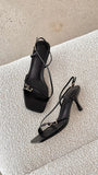 Toshie Heel Black