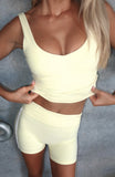 Balance Sports Active Tank Lemon