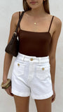 Amos Bodysuit Chocolate