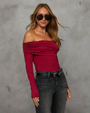 Mandie Ruched One Shoulder Top
