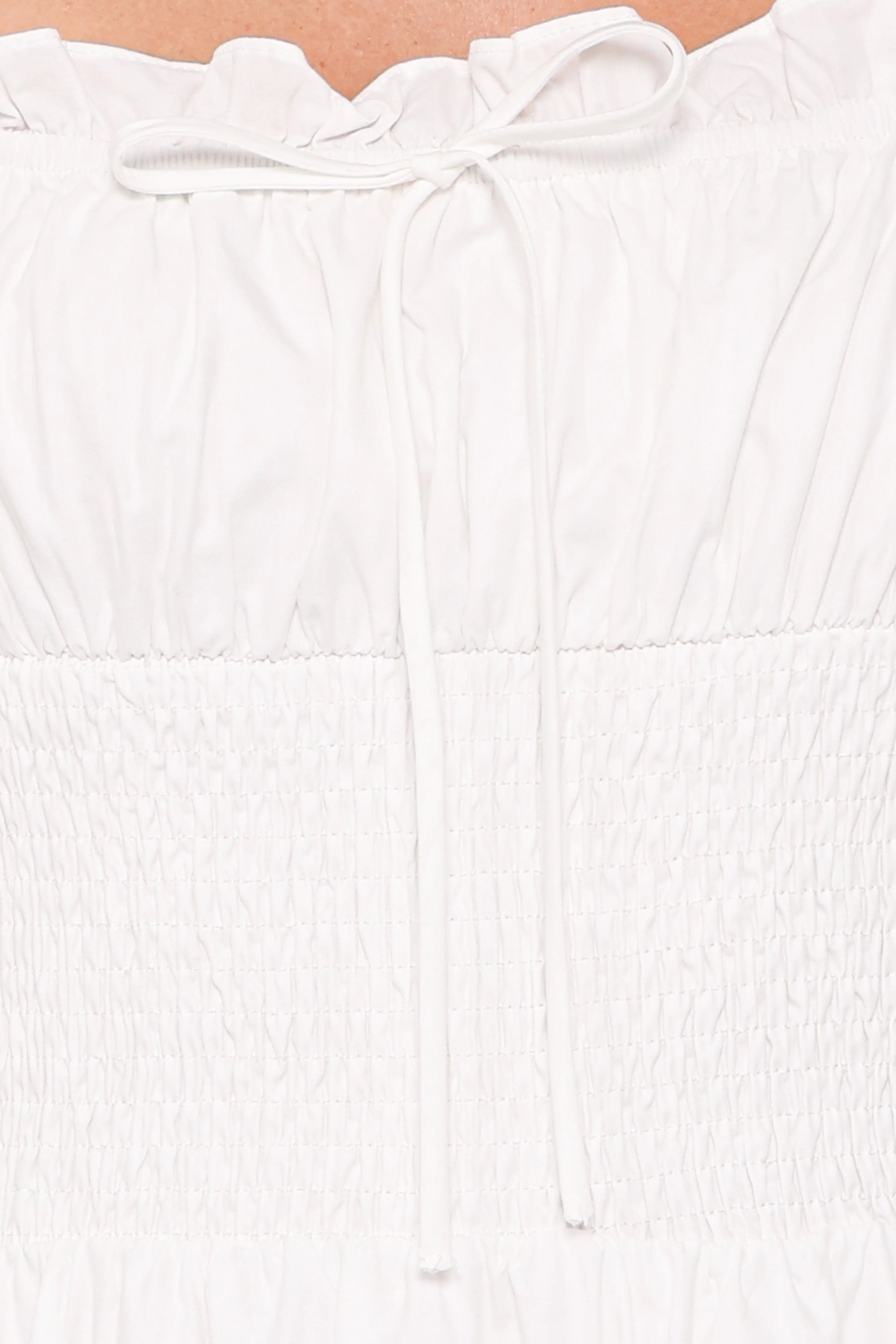 Bronte Midi Dress White