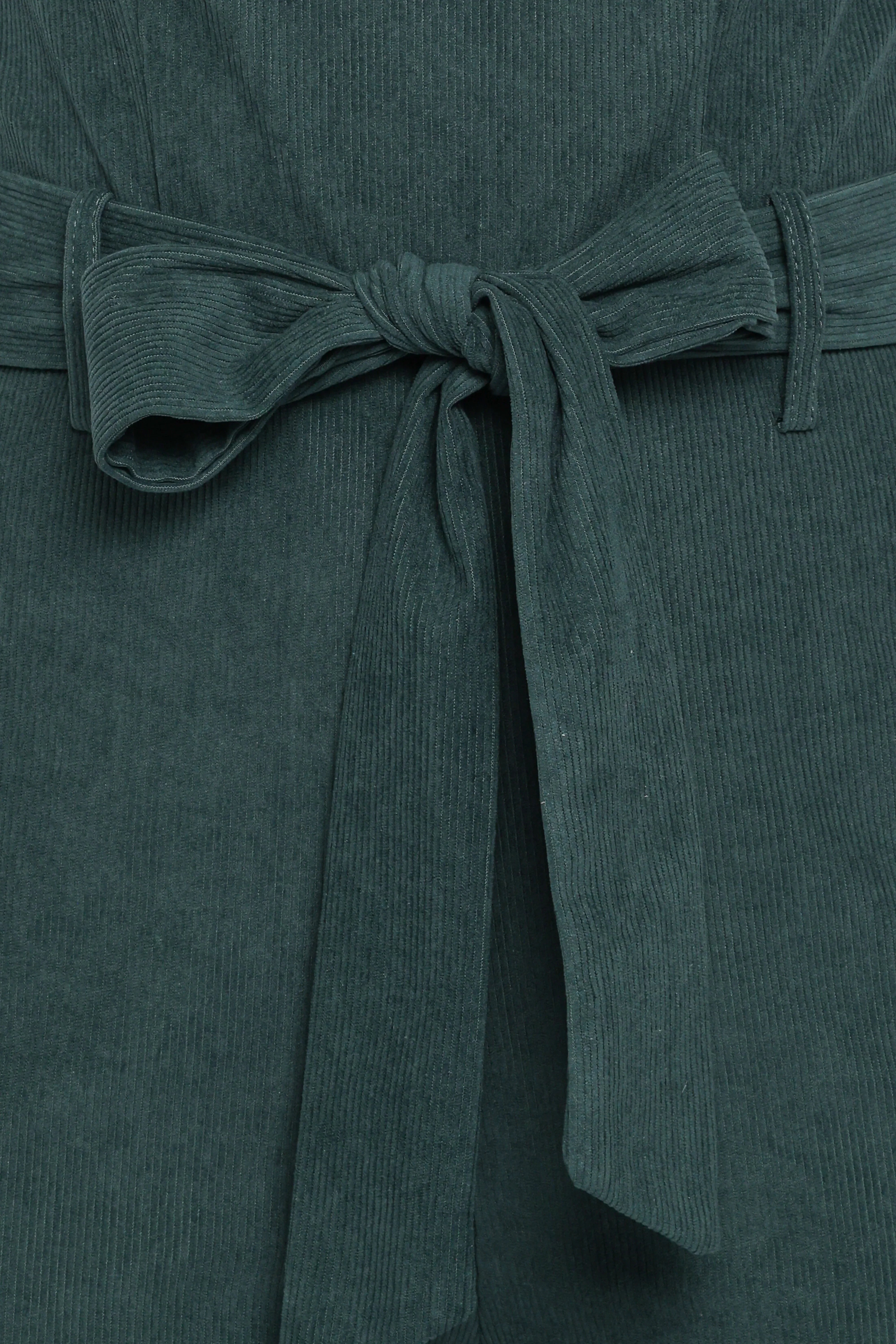 Selene Corduroy Jumpsuit Green