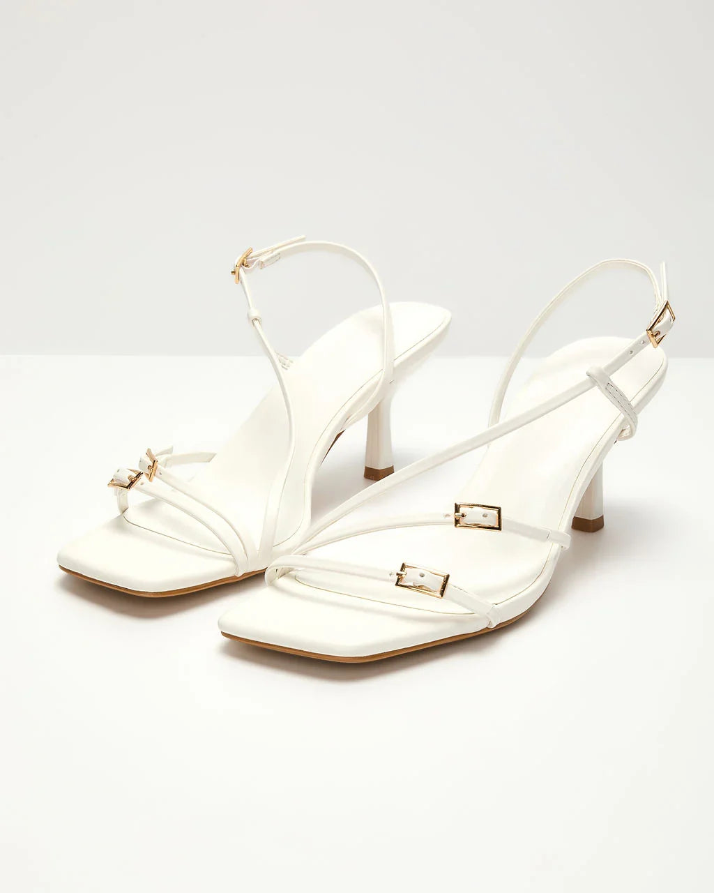 Katena Strappy Open Toe Heels