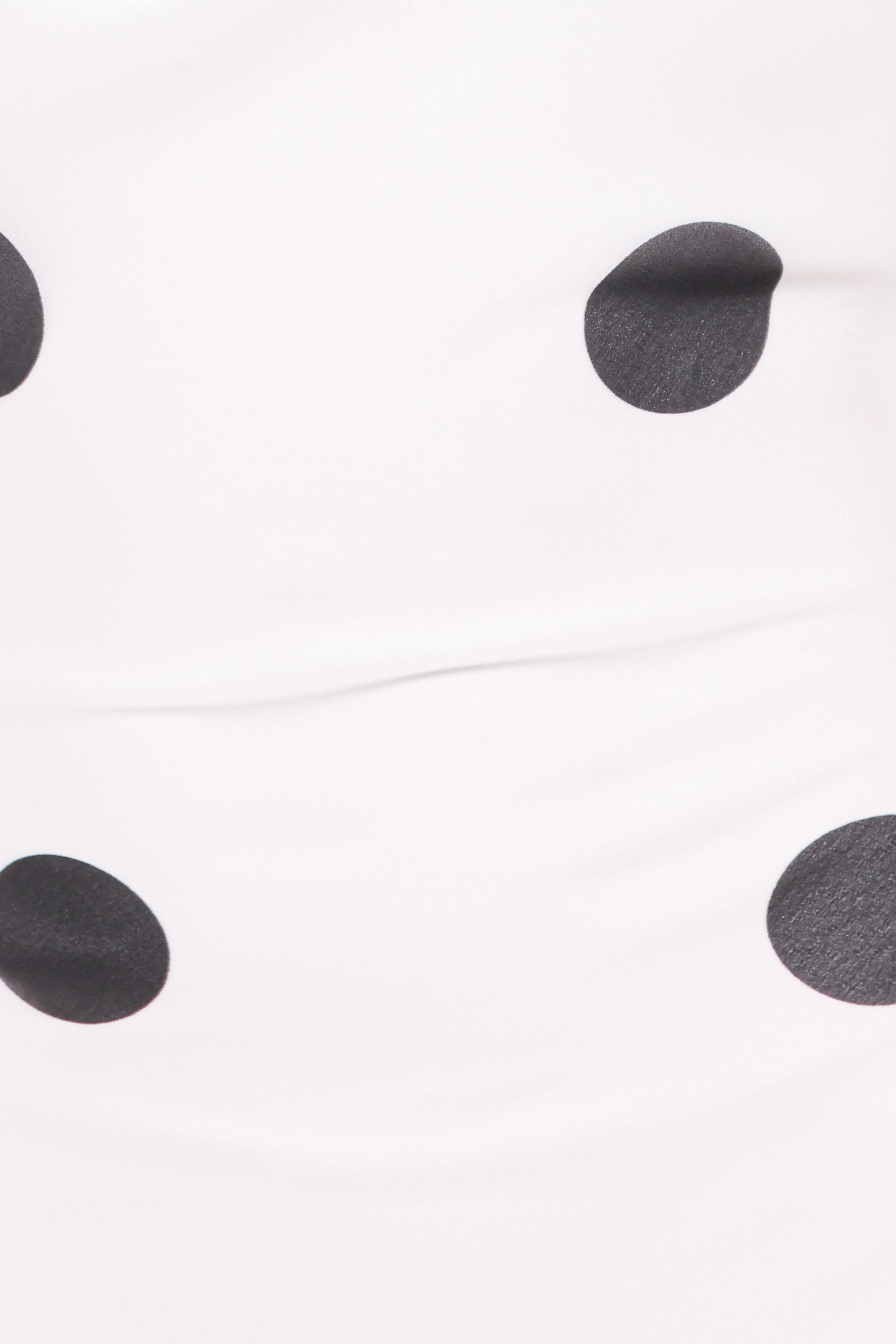 Collette Maxi Dress White Polka Dot