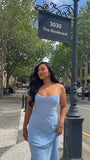 Margie Midi Dress Blue