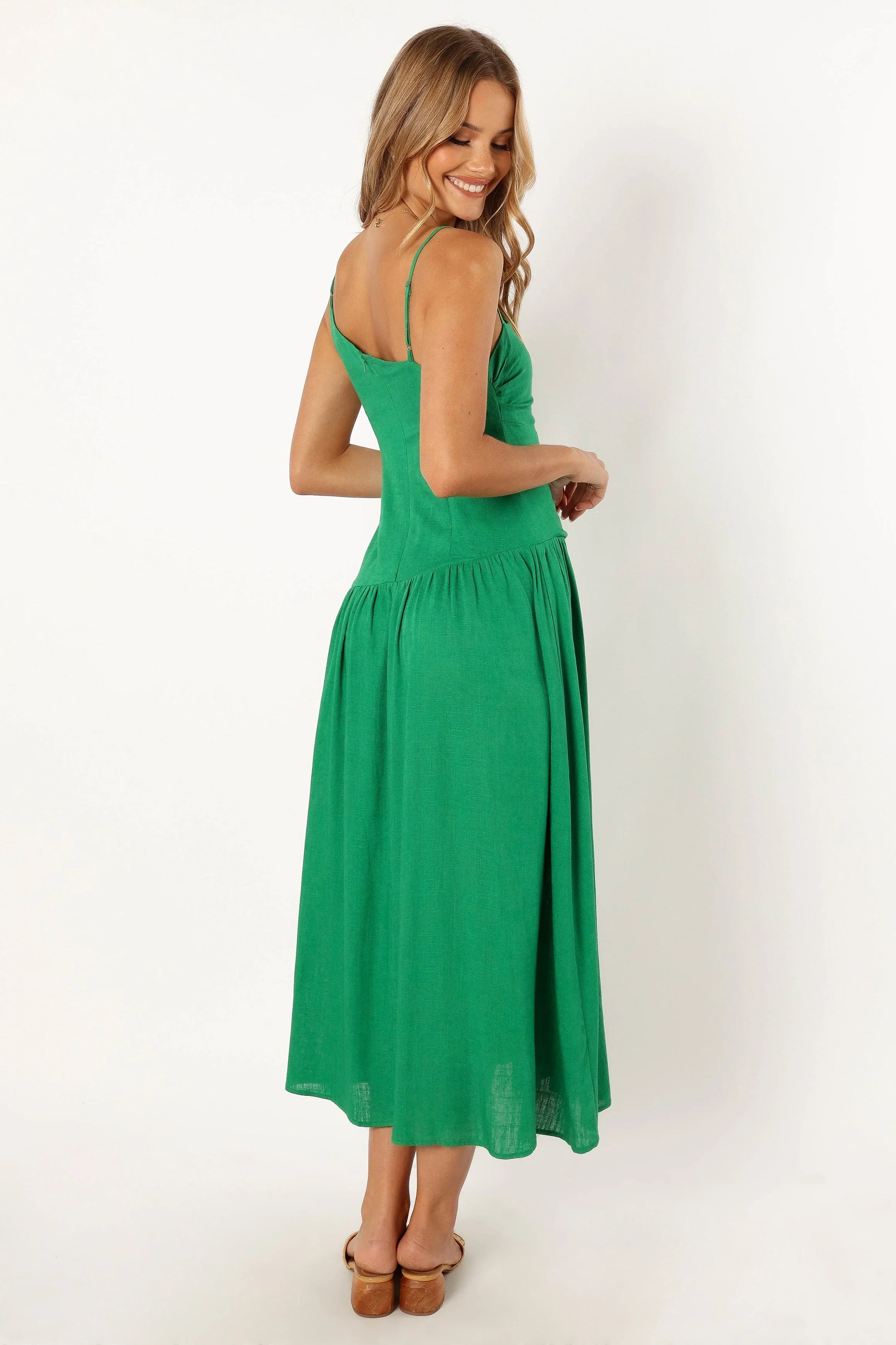 Shiloh Midi Dress Green