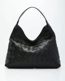 Ramina Woven Leather Shoulder Bag