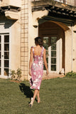 Laurel Dress Dark Rose Floral