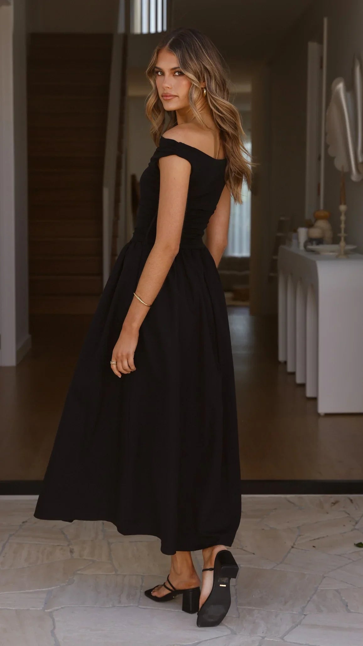 Immy Midi Dress Black