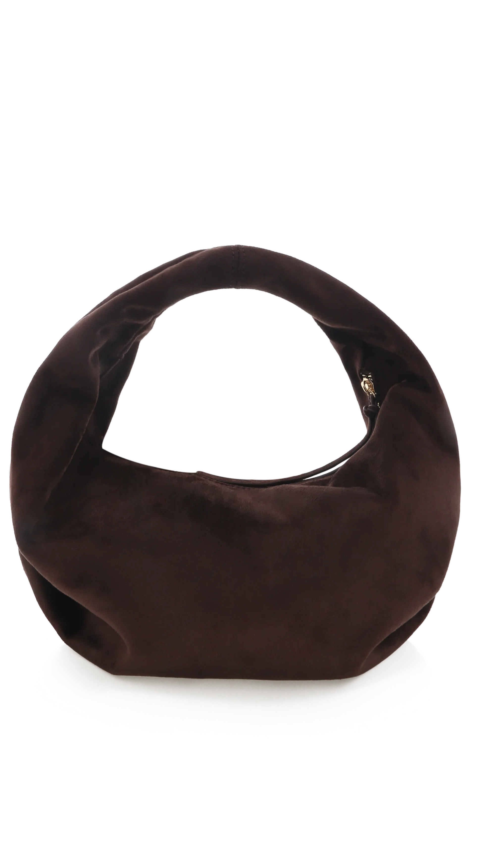 Renee Shoulder Bag Chocolate Suede
