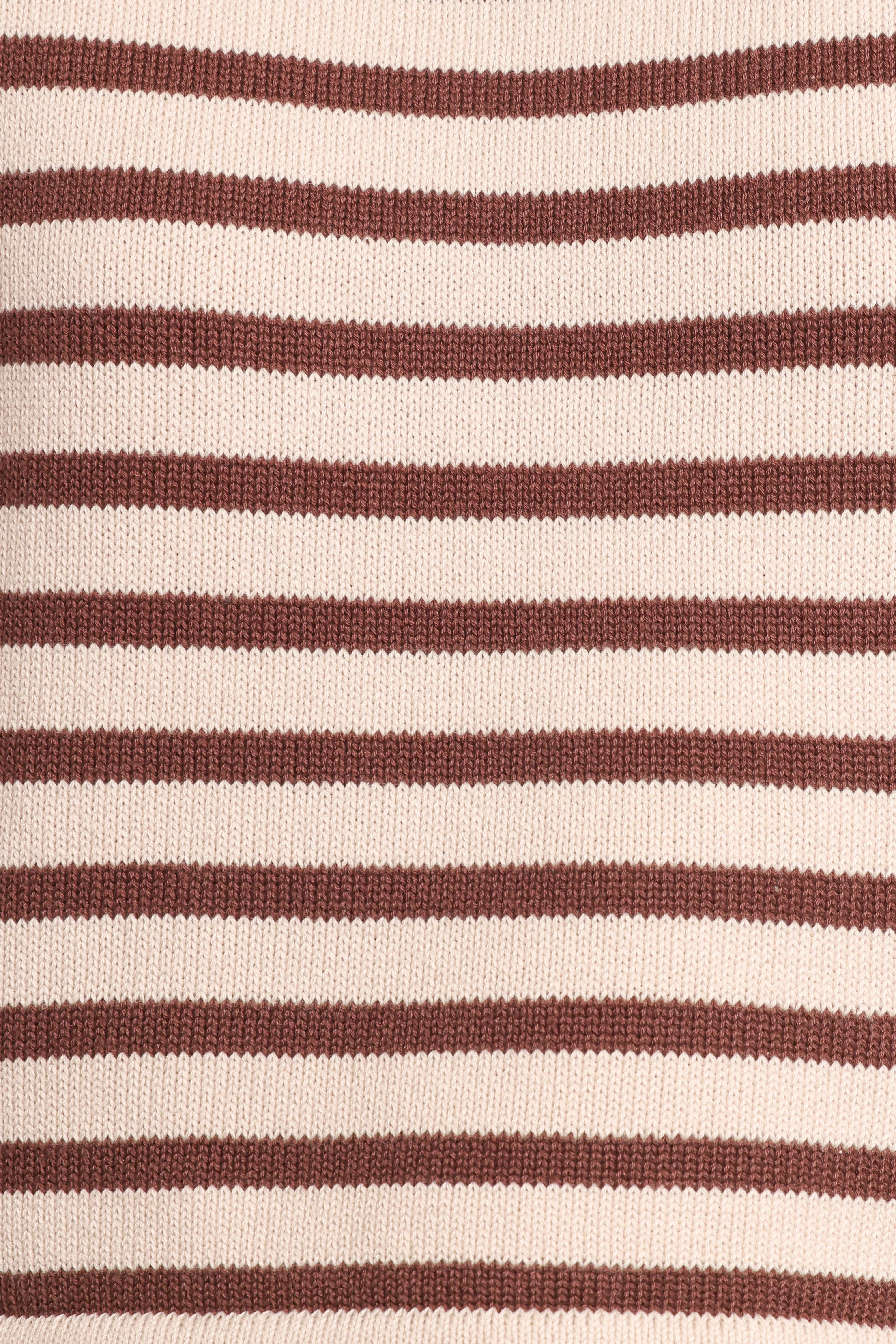 Ilona Knit Set Brown Cream