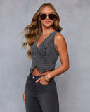 Willow Mae Denim Vest
