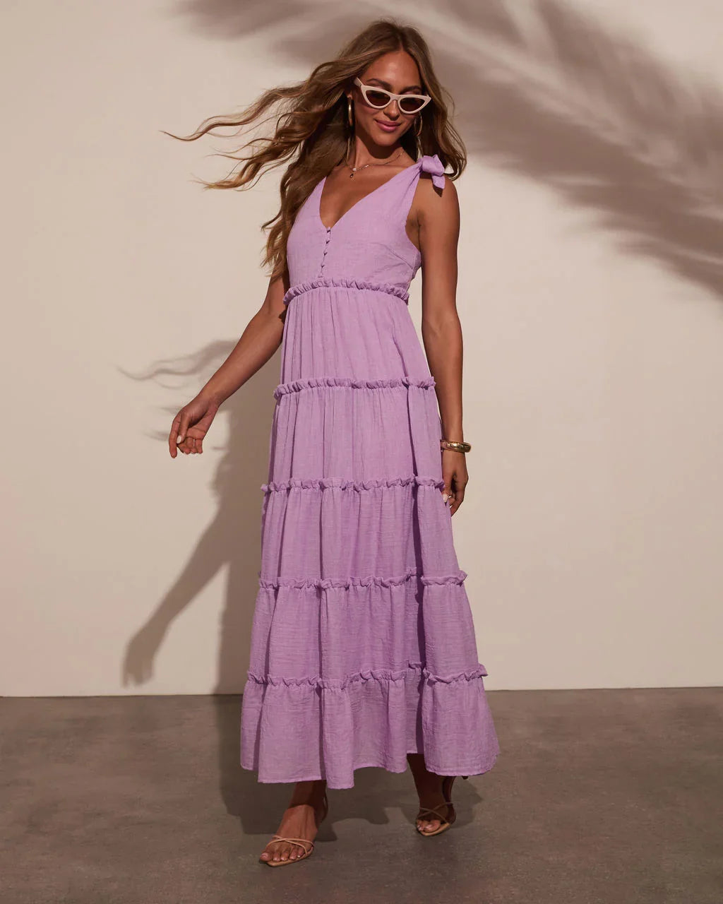 Selene Tiered Maxi Dress