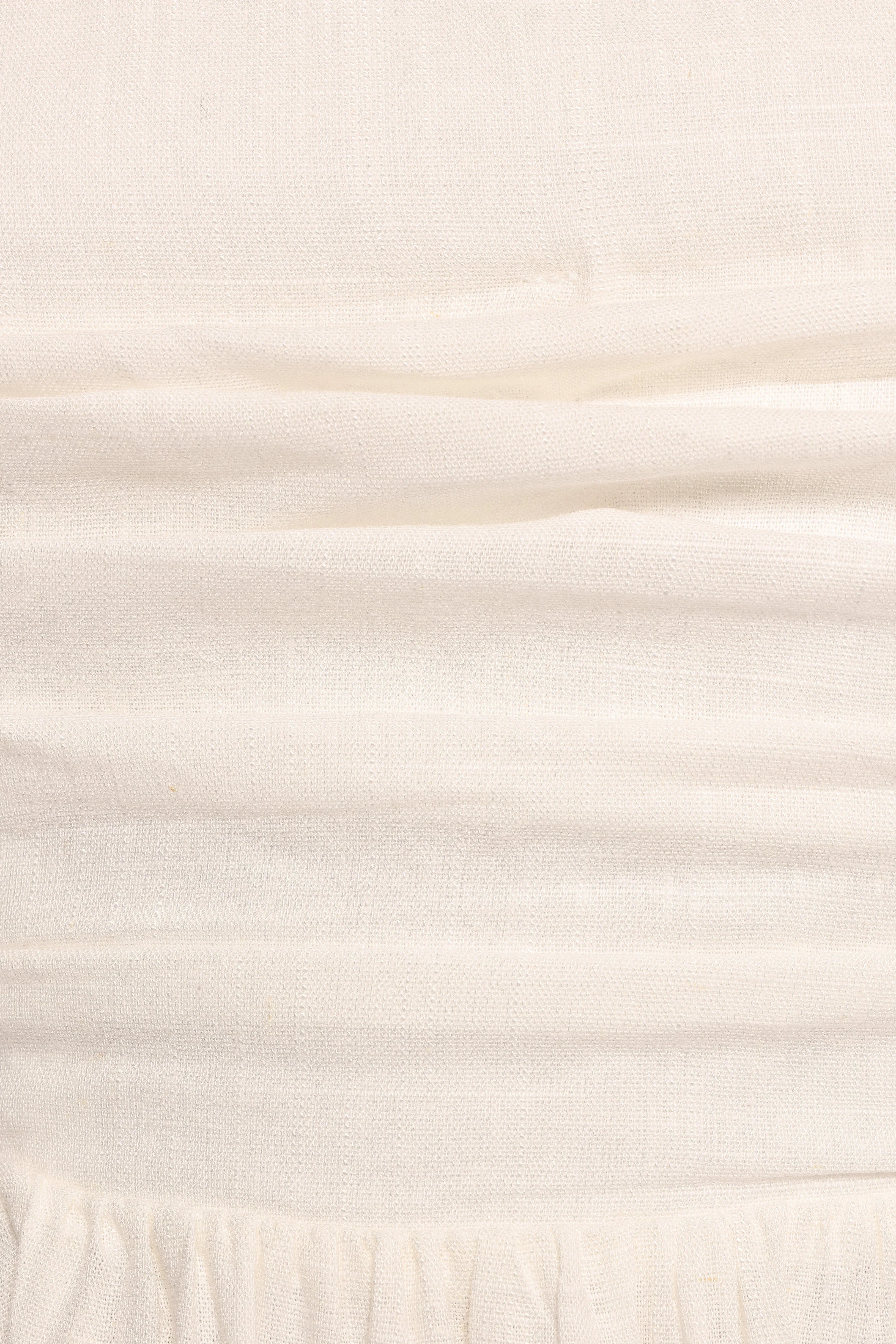 Kayt Strapless Dress White