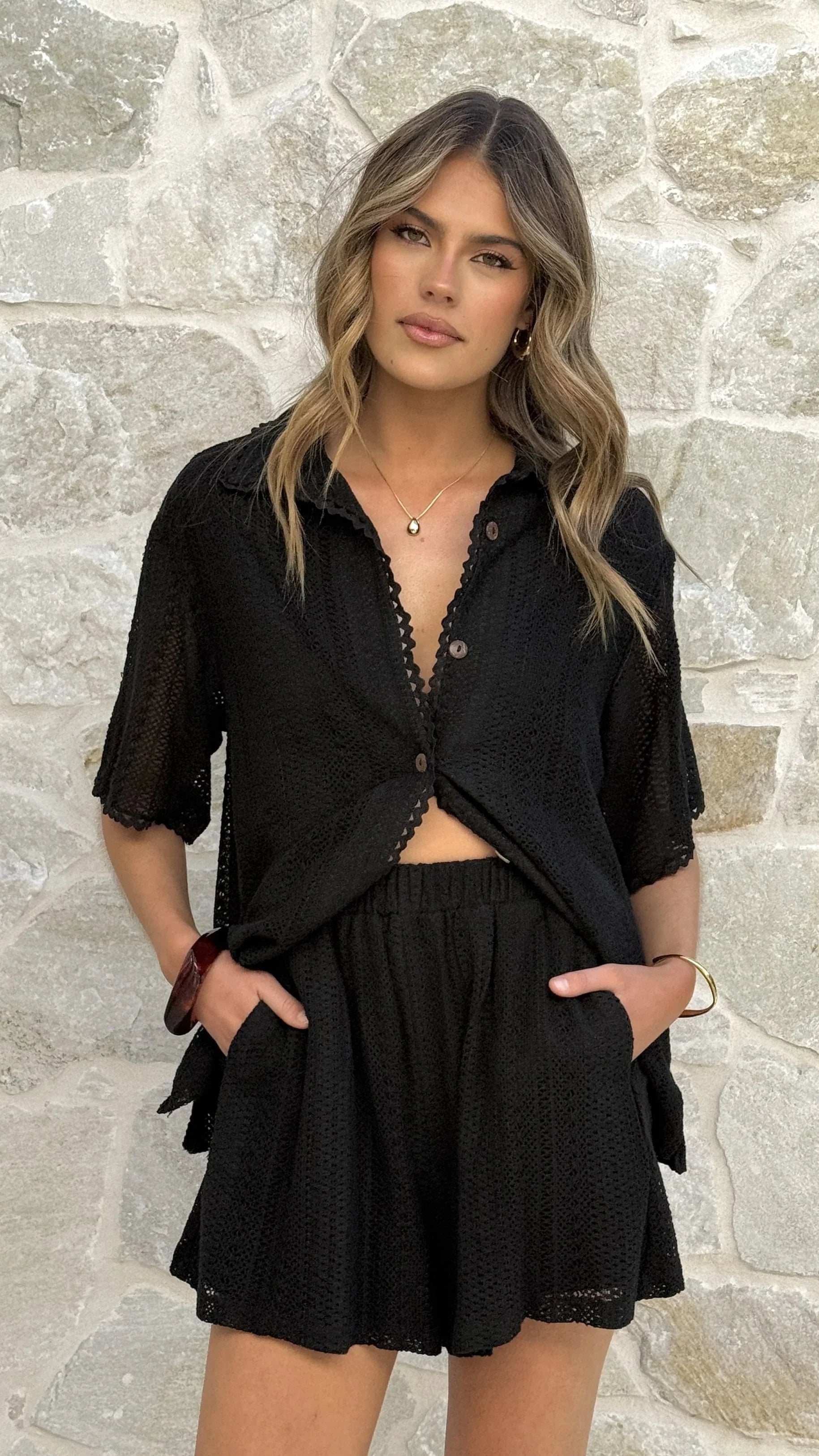 Sylvie Shirt Black