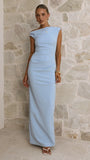 Lilah Maxi Dress Baby Blue