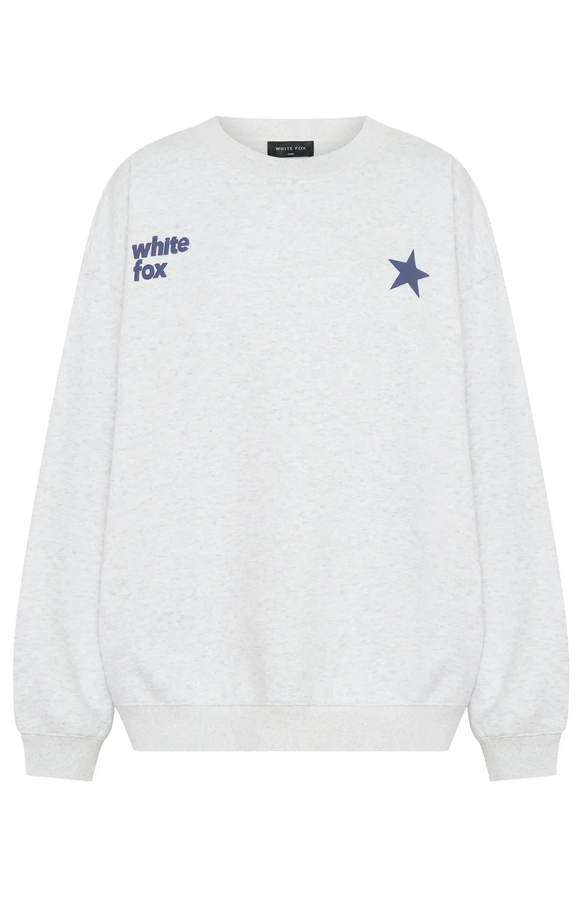 From The Archives Freya Oversized Sweater Grey Marle