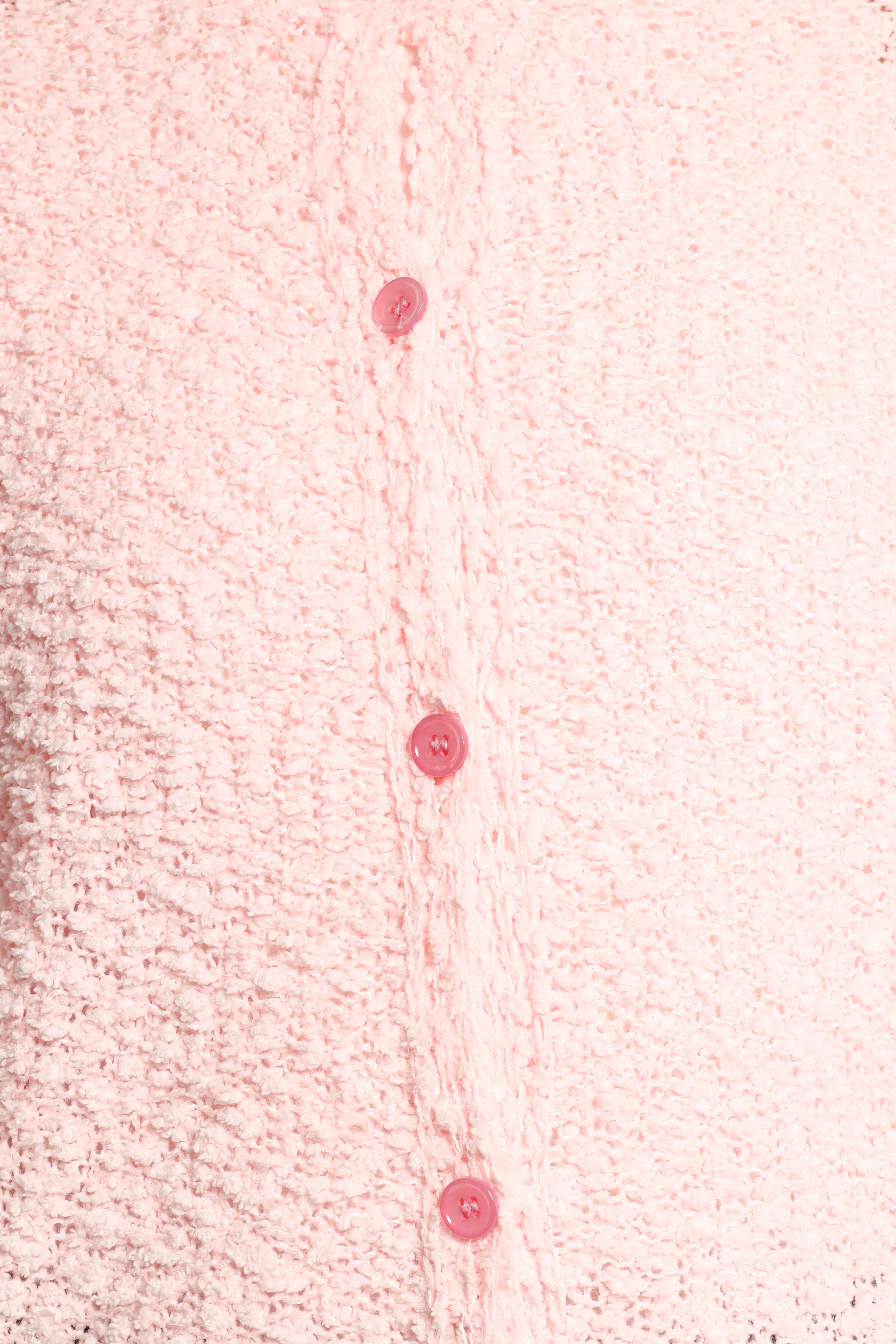 Ally Texture Cardigan Pink