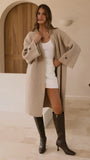 Tiana Coat Chai