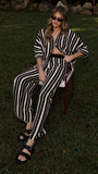 Layla Knit Wide Leg Pants Black