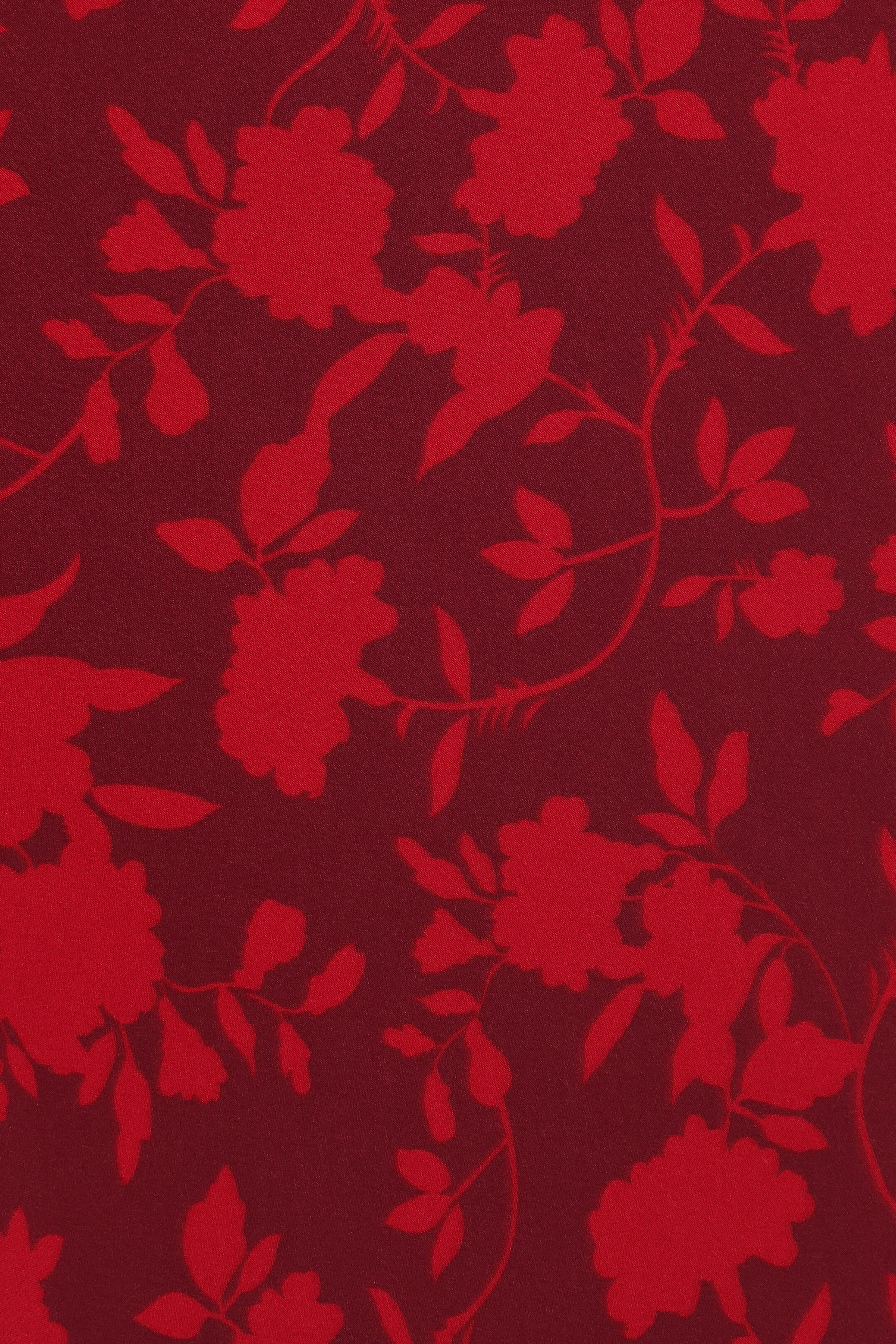 Velman Skirt Burgundy Floral
