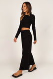 Ayers Long Sleeve Set Black