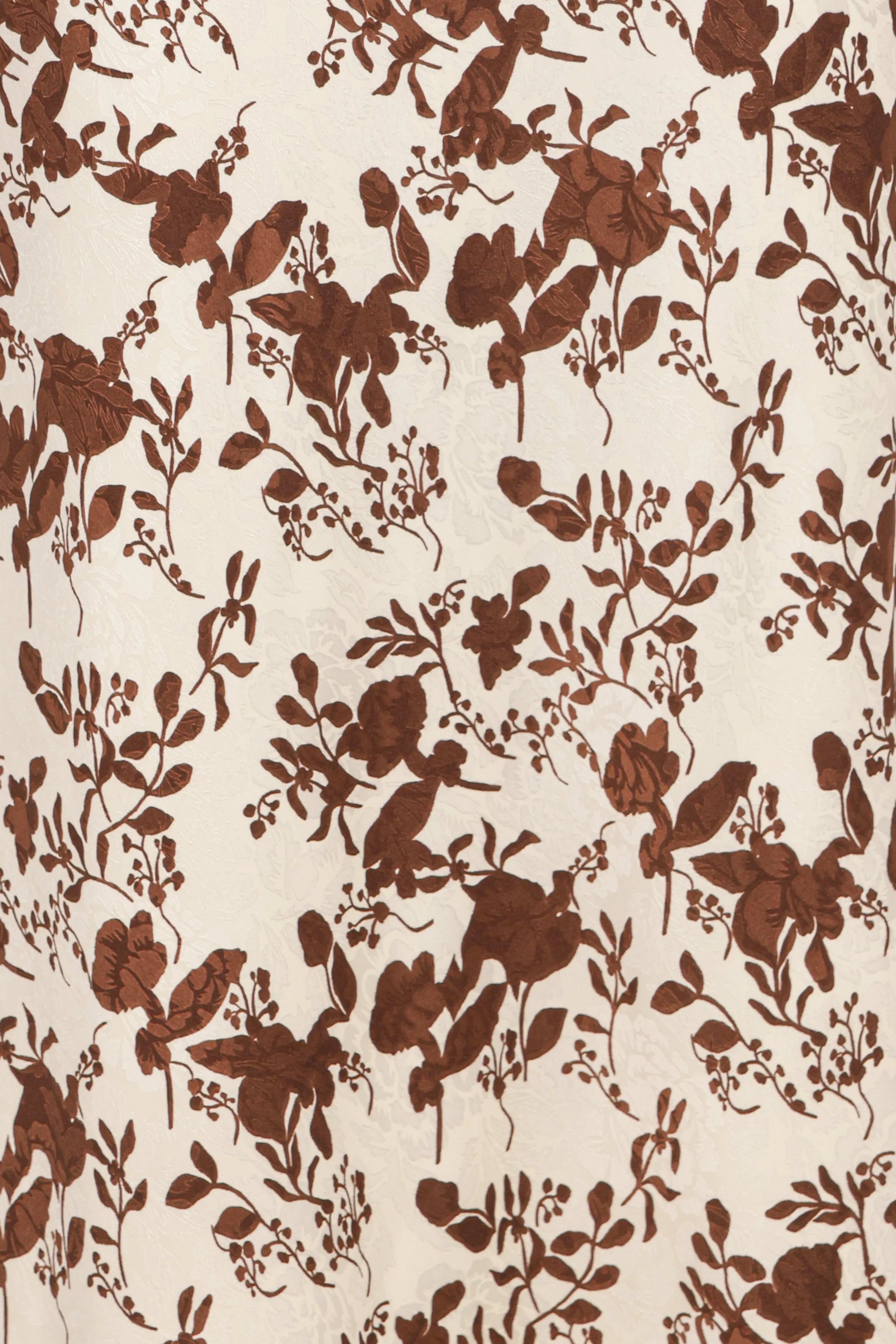 Noemi Maxi Dress Brown Floral