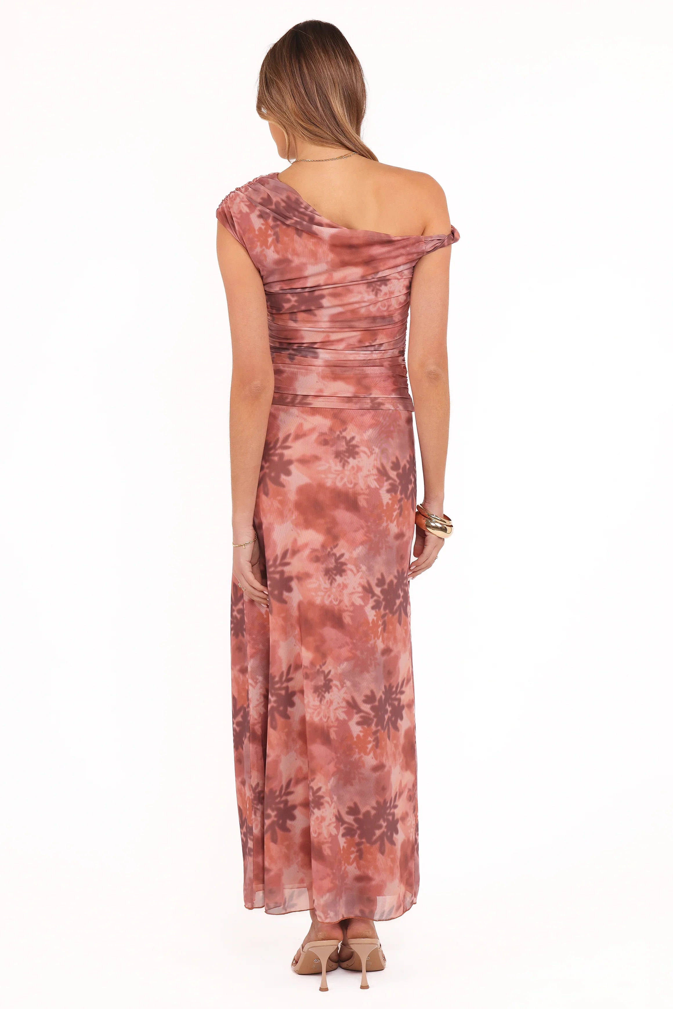 Bloise Maxi Skirt Blurred Botanics