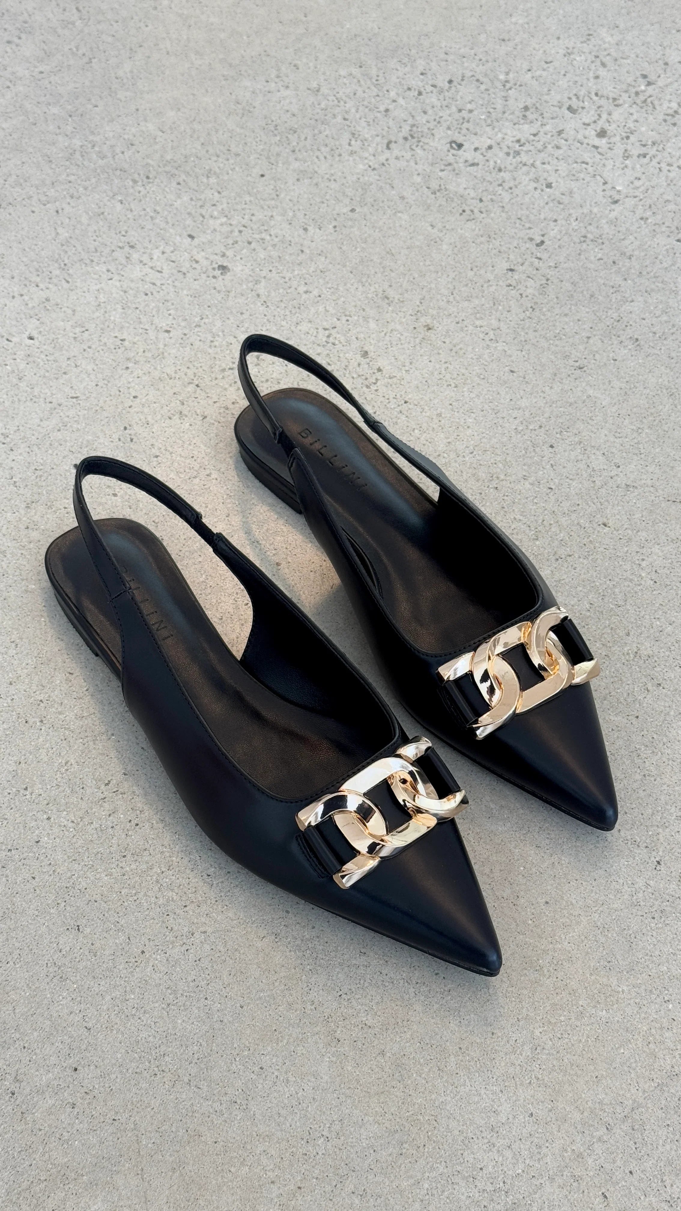 Jane Ballet Flats Black