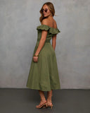 Maryanne Belted Utility Midi Dress