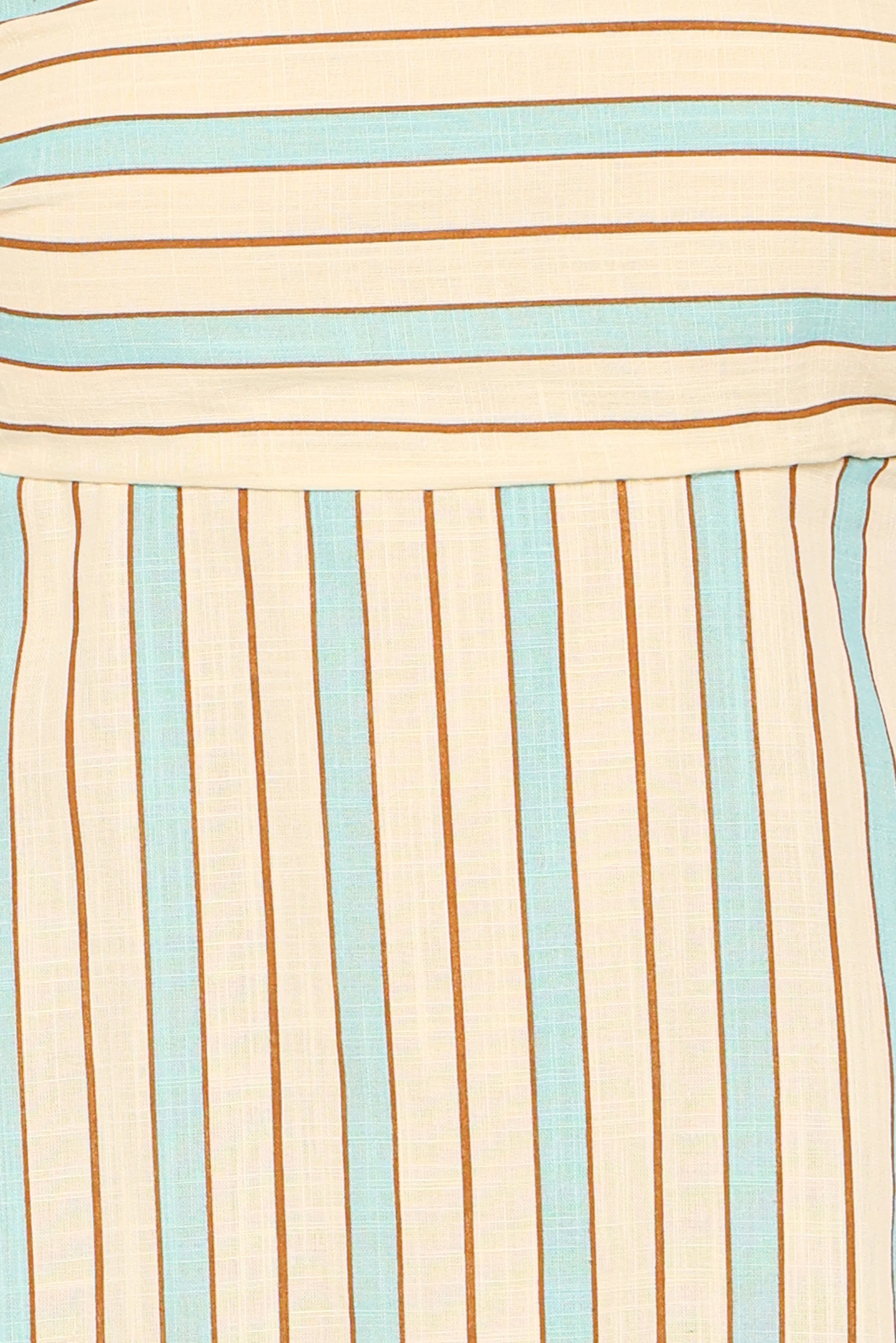 Brea Maxi Dress Green Stripe