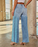 Brelani Super Stretch Wide Leg Jeans