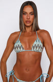 Orlani Bikini Top Ocean Waves