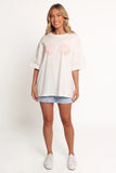 Sammie Graphic Tee White