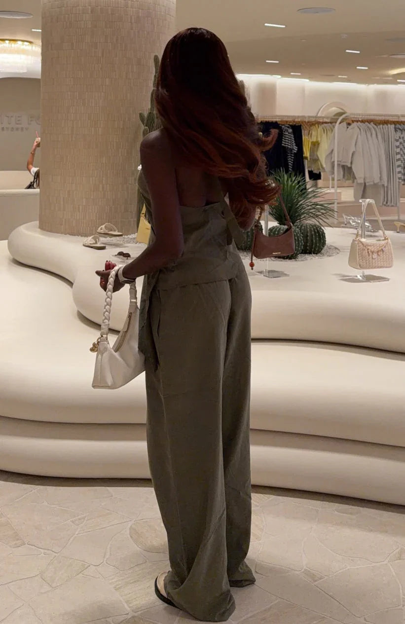 Take A Stance Pants Olive