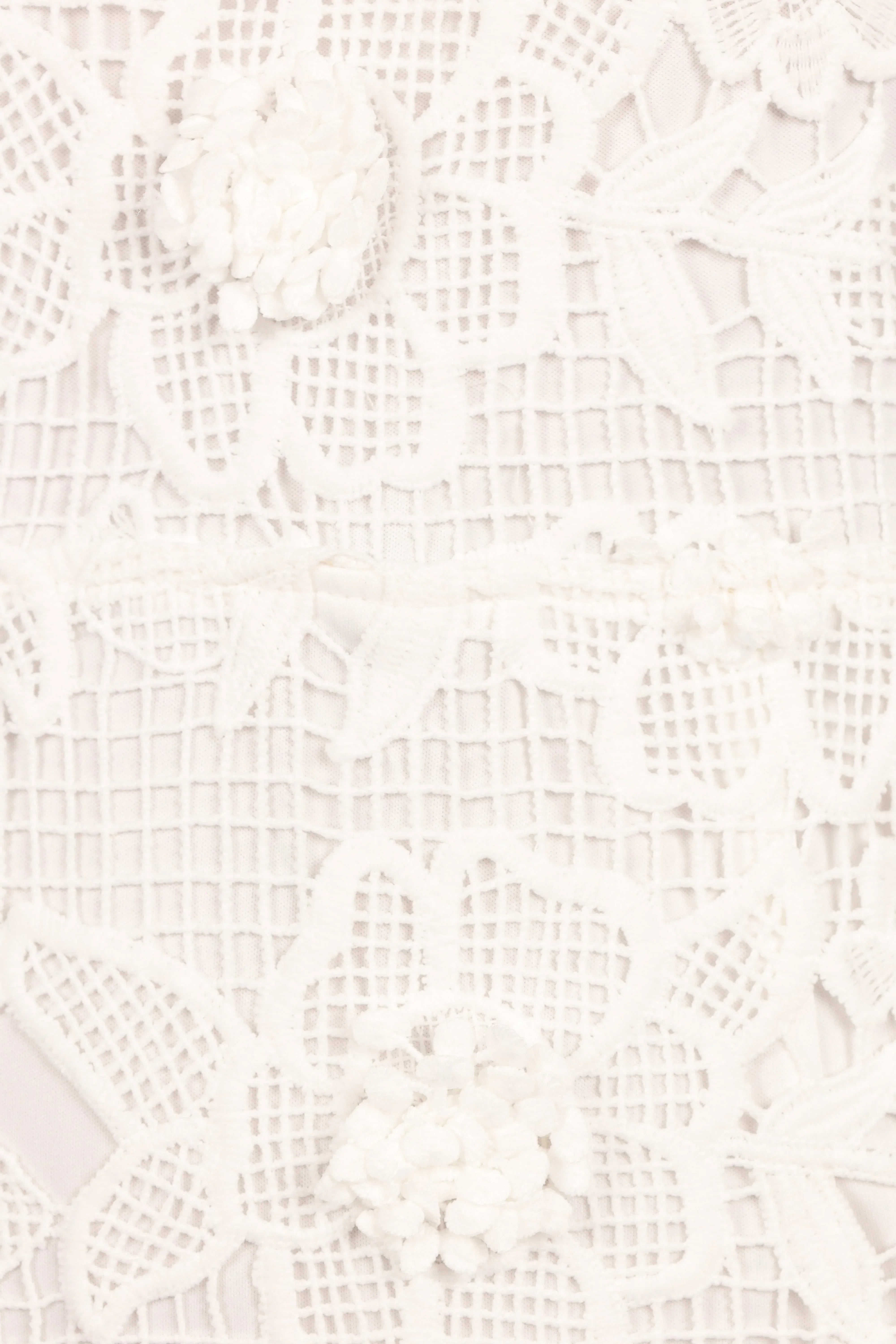 Adalyn Halterneck Midi Dress White