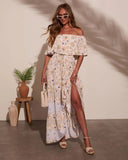 Niah Off The Shoulder Maxi Dress