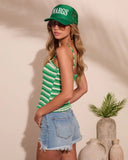 Paulah Smocked Striped Cami