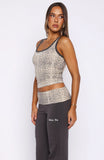My Own Sunshine Tank Top Leopard Print