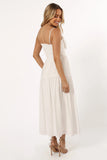 Maeve Midi Bow Dress Ivory