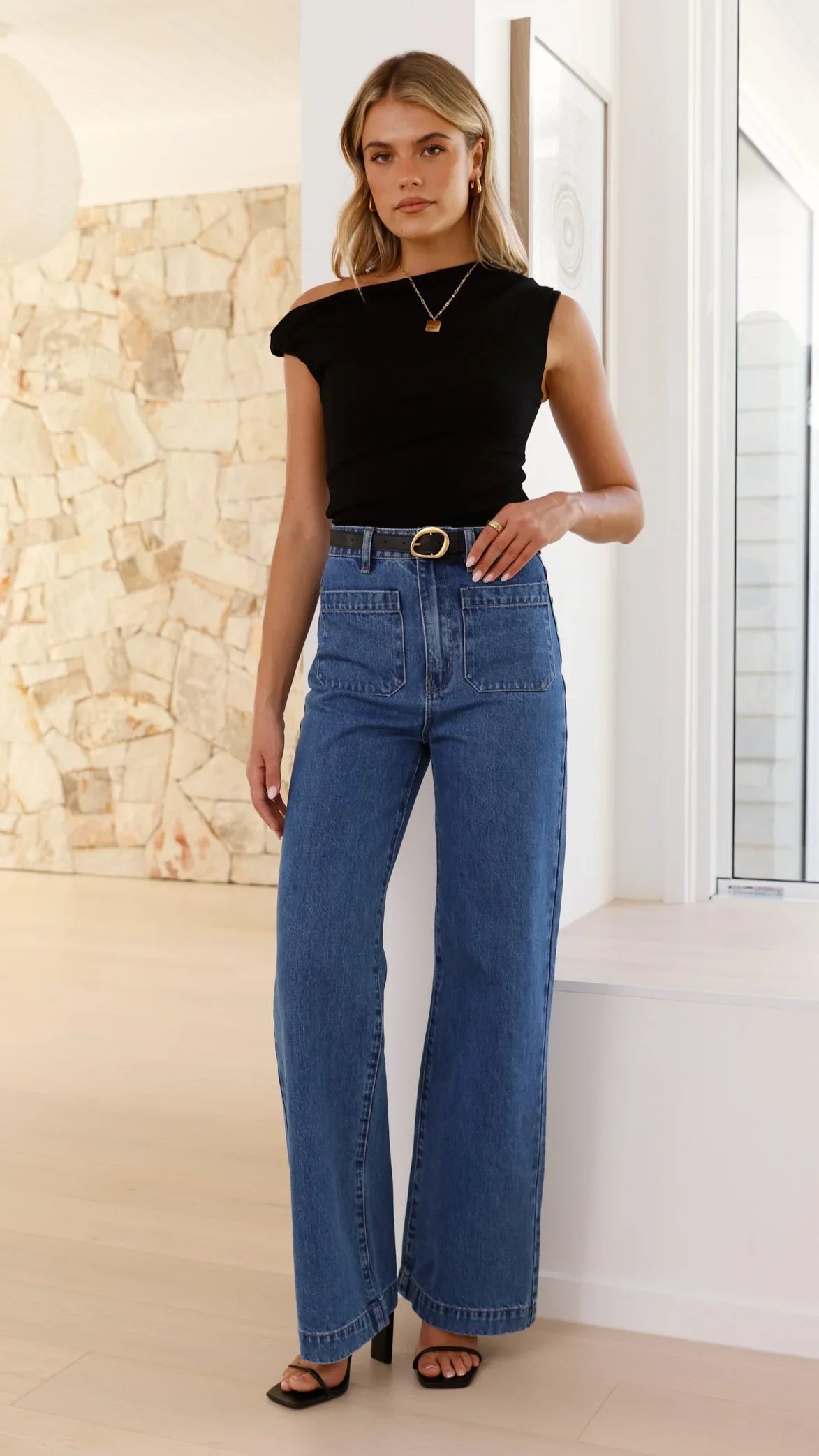 Rollas Sailor Jean Long Ashley Blue