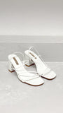 Yachi Heels White
