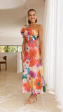 Amina Maxi Dress Multi Floral