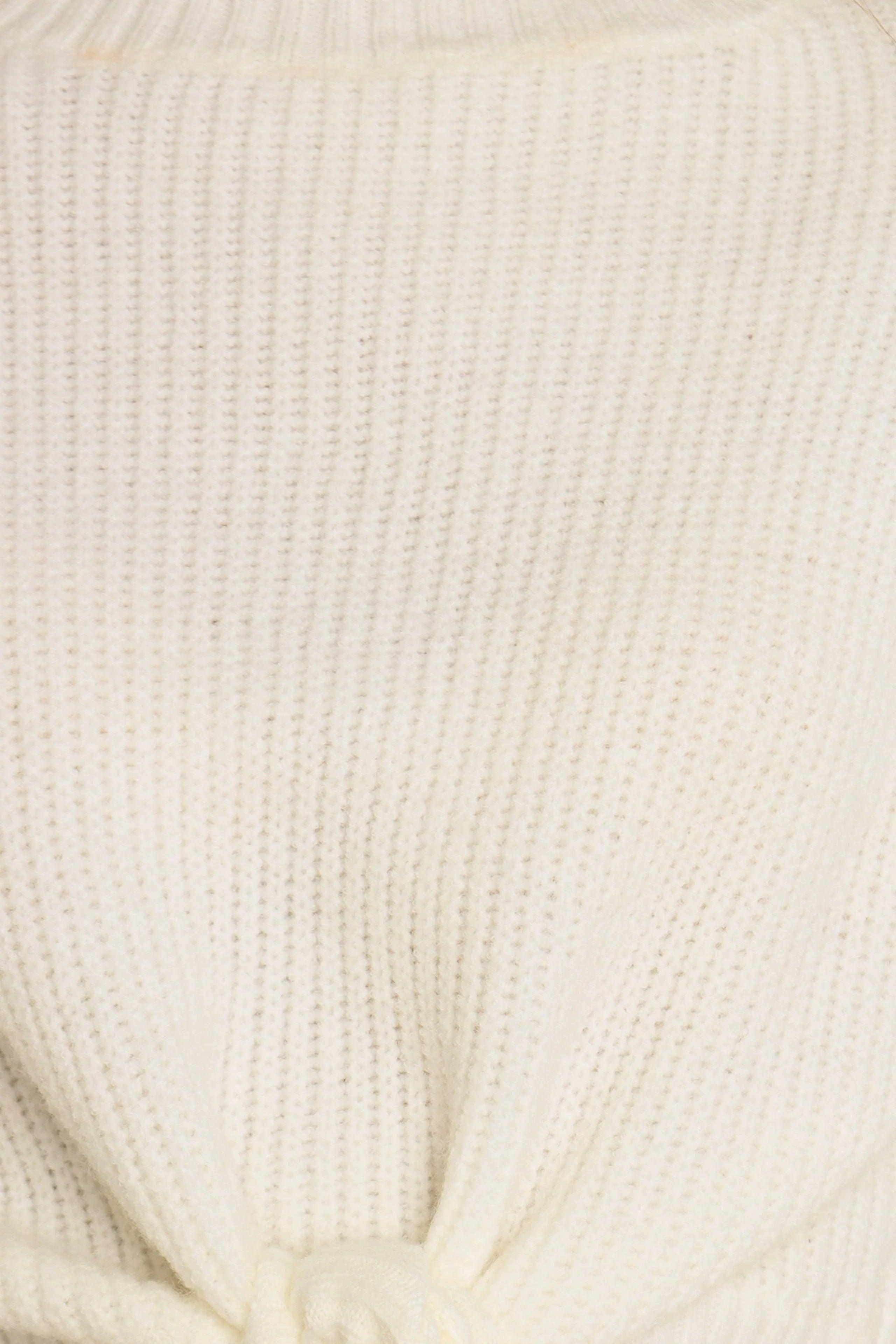 Captivate Knit Sweater Cream