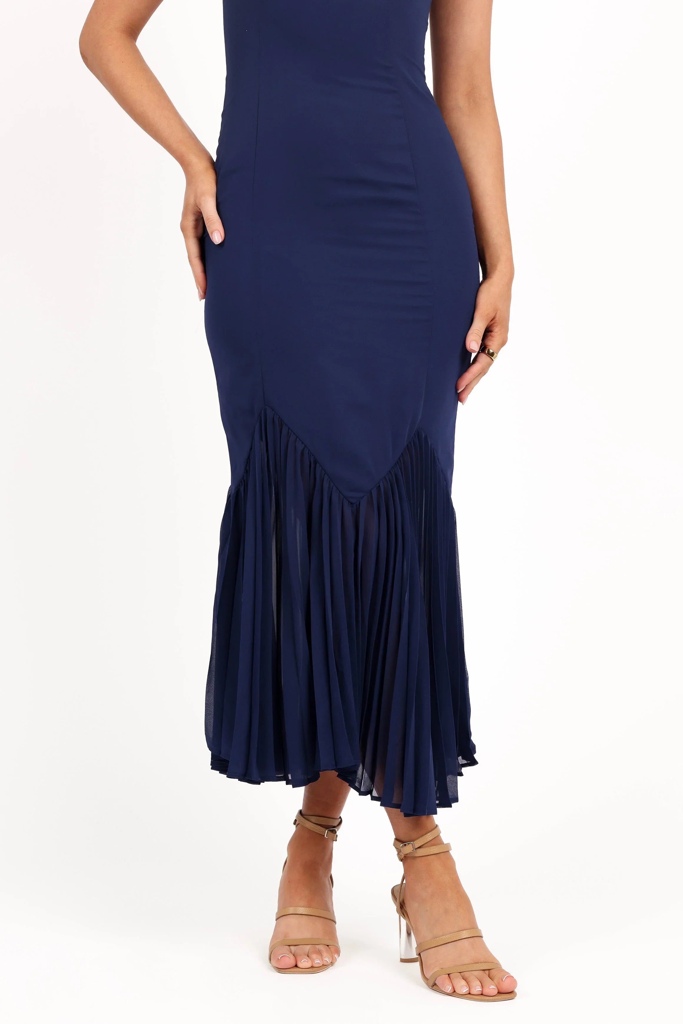 Ashton Midi Dress Navy