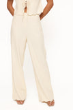 Jensen Scallop Hem Pant Butter Yellow