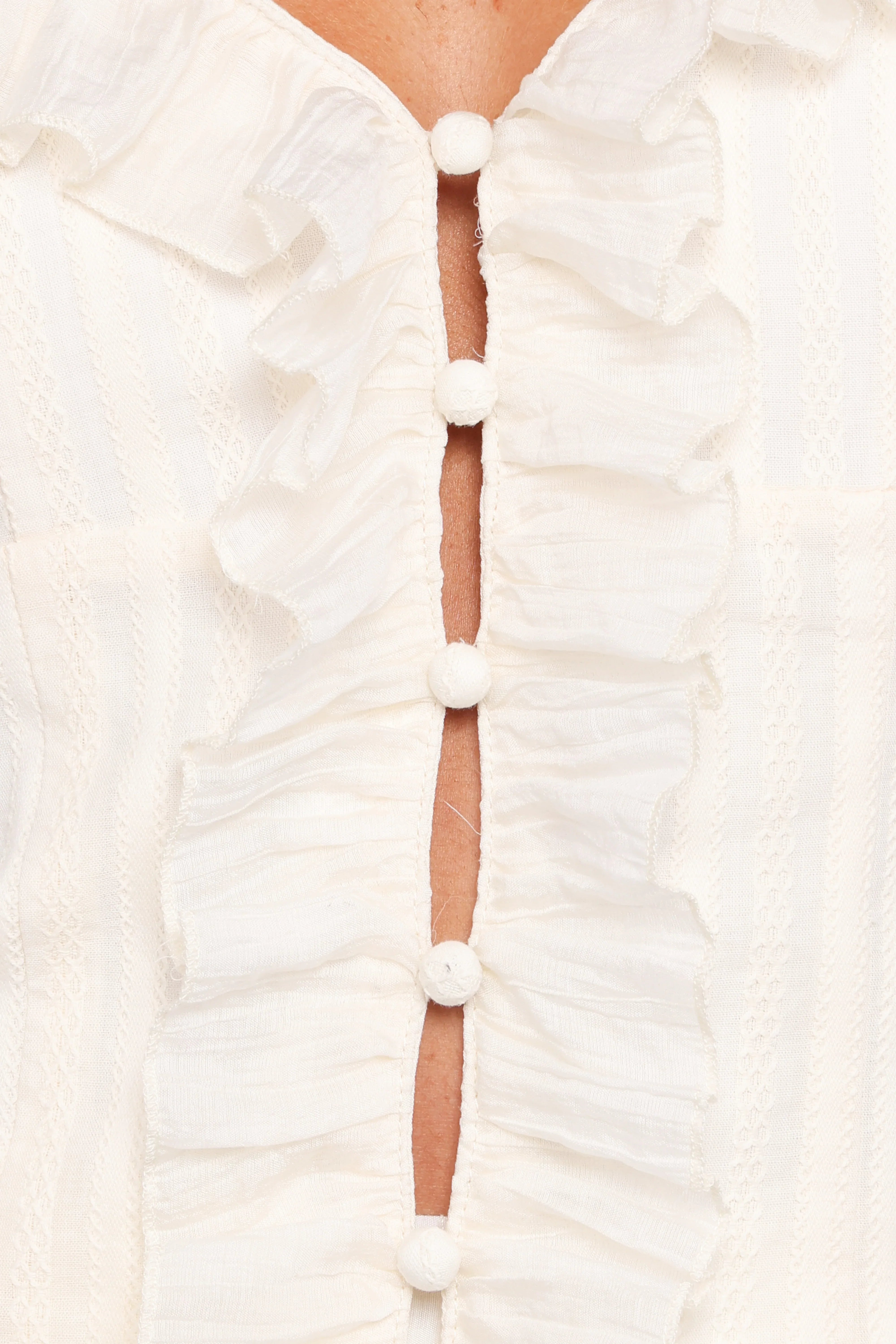 Eulalie Corset Top Cream