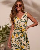 Sweet Days Waist Tie Jumpsuit